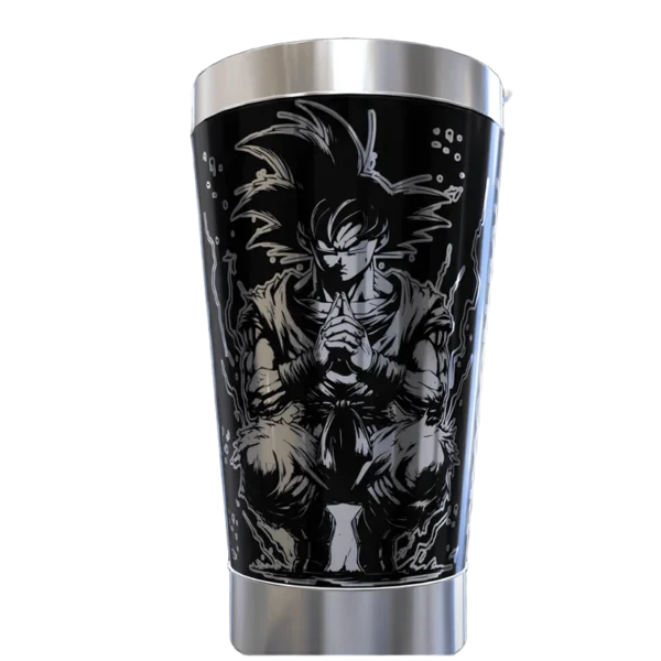 Copo térmico personalizado Copo Personalizado Dragon Ball Z 2 com gravação a laser em 360 graus