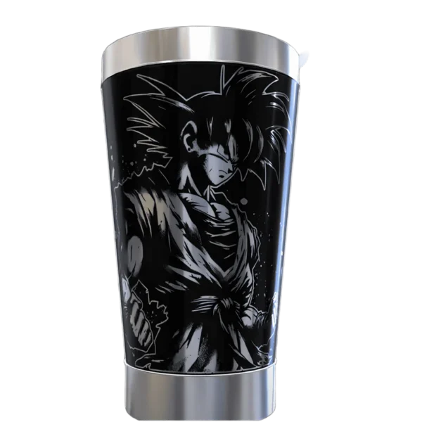 Copo térmico personalizado Copo Personalizado Dragon Ball Z com gravação a laser em 360 graus