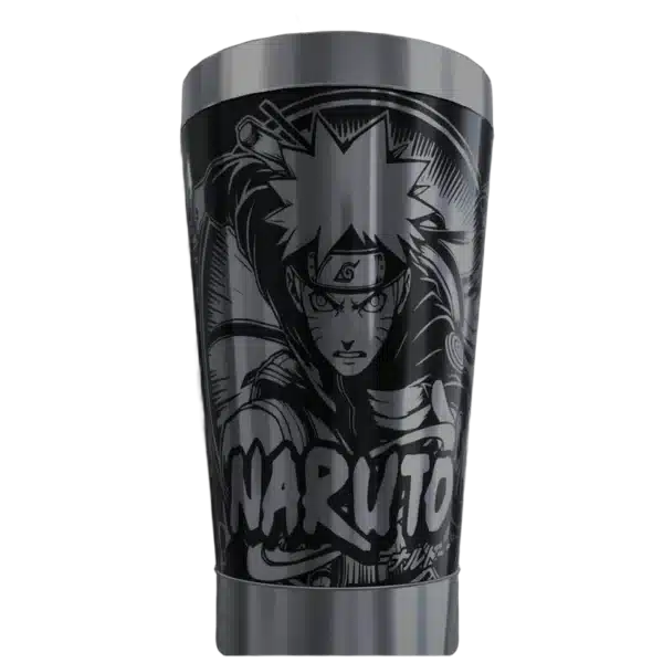 Copo térmico personalizado Copo Personalizado Naruto1 com gravação a laser em 360 graus