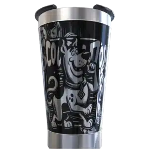 Copo térmico personalizado Copo Personalizado Scooby Doo com gravação a laser em 360 graus