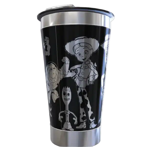 Copo térmico personalizado Copo Personalizado Toy Story 2 com gravação a laser em 360 graus