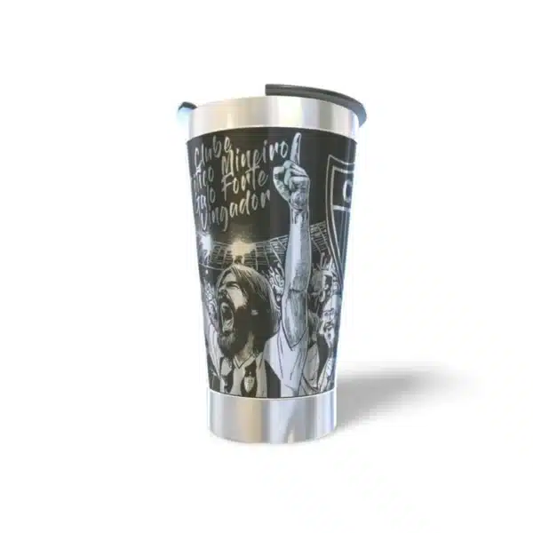 Copo térmico personalizado Copo Térmico Atlético Mineiro 2 com gravação a laser em 360 graus