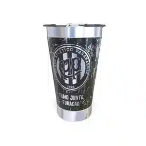 Copo térmico personalizado Copo Termico Atletico Paranaense com gravação a laser em 360 graus