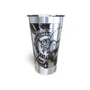 Copo térmico personalizado Copo Termico Corinthians com gravação a laser em 360 graus