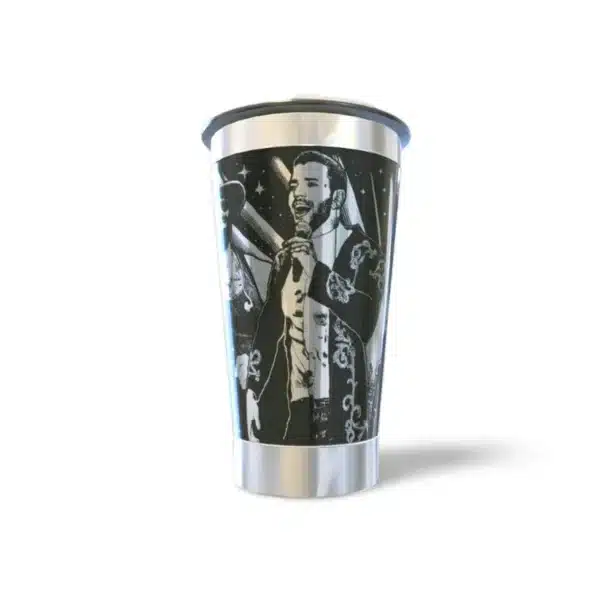 Copo térmico personalizado Copo Termico Gustavo Lima 3 com gravação a laser em 360 graus