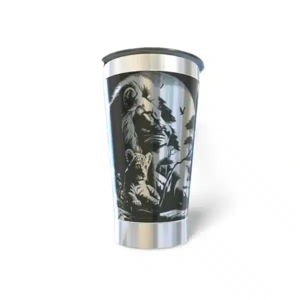 Copo térmico personalizado Copo Térmico Jesus 1 com gravação a laser em 360 graus