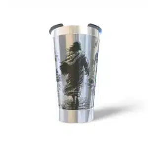 Copo térmico personalizado Copo Termico Jesus 3 com gravação a laser em 360 graus