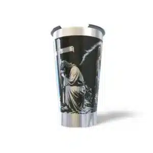 Copo térmico personalizado Copo Termico Jesus com gravação a laser em 360 graus