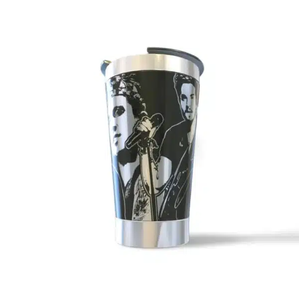 Copo térmico personalizado Copo Térmico Luan Santana1 com gravação a laser em 360 graus