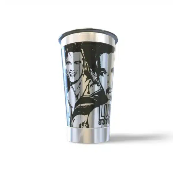 Copo térmico personalizado Copo Termico Luan Santana2 com gravação a laser em 360 graus