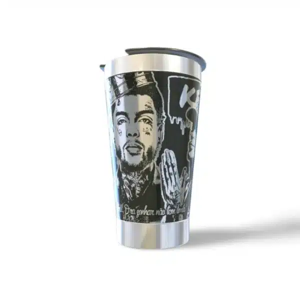 Copo térmico personalizado Copo Termico MC Kevin1 com gravação a laser em 360 graus