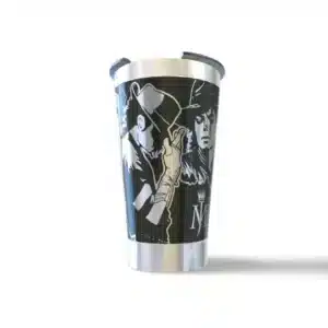 Copo térmico personalizado Copo Termico Michael Jackson com gravação a laser em 360 graus
