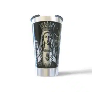Copo térmico personalizado Copo Termico Nossa Senhora com gravação a laser em 360 graus