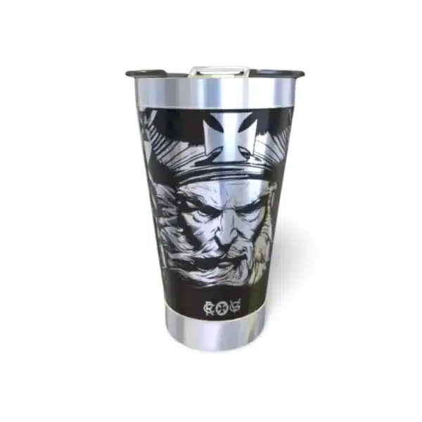 Copo térmico personalizado Copo Termico Vasco com gravação a laser em 360 graus
