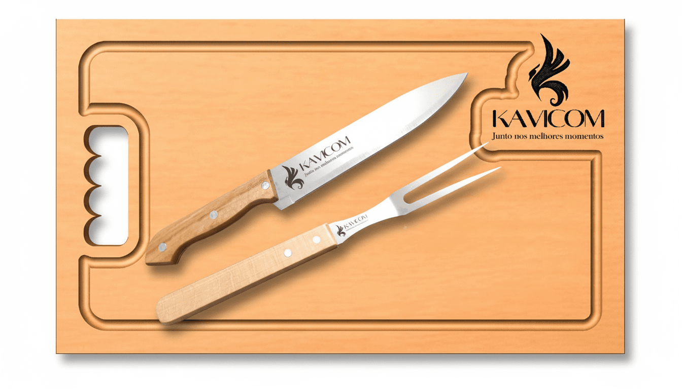 kit churrasco personalizado com maleta 1